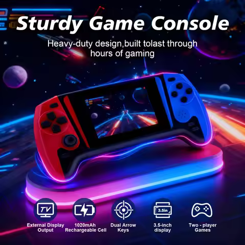 Q21 Classic Retro Handheld Game Console with 3.5 Inch HD Eye-Protection LED Screen And Ergonomically