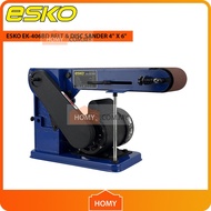 ESKO EK-406BD Belt & Disc Sander 4" X 6" – Compact & Versatile Sanding Tool