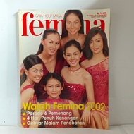 MAJALAH FEMINA EDISI WAJAH FEMINA 2002