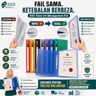 SSD A4 Management File Basic Management File D-320A (Extra Thick) kakijimat Paper Paper sheets PP Go