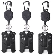 HUAYU Retractable Badge Holder Badge Holder Identity Tag Badge Reel Clip ID Card Holder Badge Clip B