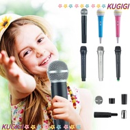 KUGIGI Microphone Prop, Practice Microphone Simulate Speech Mics Toy, Stage Costume Prop Prop Toy Karaoke Fake Microphone