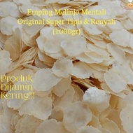 EMPING MELINJO MENTAH 1 KG ASLI KEBUMEN, KERING SUPER TIPIS