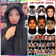 Celebrity Series 3D Full Face Mask – iShowSpeed Simulation, Superstar Fun for Fans, Cosplay & Role P