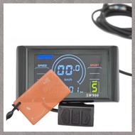 [M G L O] Mountain Bike Inductive SW900 LCD Smart Meter for Electric Bicycle Waterproof Speed Contro