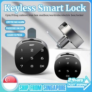 SG（Stock）Mail Box 8 Digital Lock WT Smart Digital Password Drawer Cabinet Lock Smart Password Keyless HDB WT Mailbox数码锁
