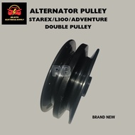 ALTERNATOR PULLEY DOUBLE HYUNDAI STAREX, MITSUBISHI L300/ADVENTURE