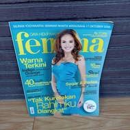 MAJALAH FEMINA NO. 40/2009 COVER NADINE CANDRADINATA