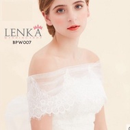 Wedding Party Bolero White Lace SabrinaWanita Bpw007