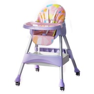 Baby Dining Chair Children Foldable Portable Learning Chair Baby Dining Chair Multifunctional Dining Table Chair Home