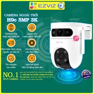Genuine Ezviz H9C H90 3MP/5MP 3K dual lens wifi Camera, night color, alarm, talk