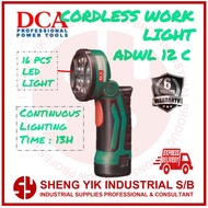 SYI DCA ADWL12C 12V Cordless Working Lamp (SOLO - No Battery & Charger)