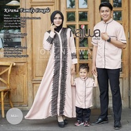 Baju Couple Keluarga Pasangan Muslim Family set Ayah Ibu Anak Ori Najw