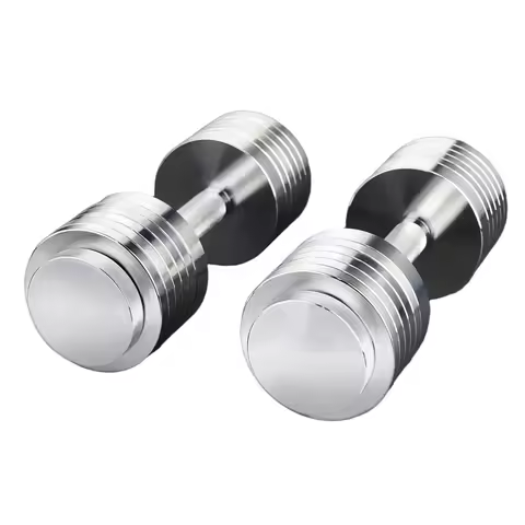 Customizable 7 in 1 Commercial Grade Gym Dumbbell Set 40kg with 2*20kg Chrome Steel Adjustable Weigh