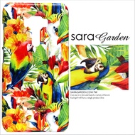 【Sara Garden】客製化 手機殼 Samsung 三星 Galaxy A50 叢林鸚鵡 保護殼 硬殼