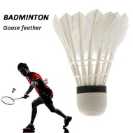 6 Set Durable Badminton Shuttlecock, Goose Feather Badminton, Nylon Shuttlecock, Amateur Training