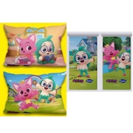 Drypers Diaper Kit Bag Storage Bag Pink Fong Pillow Baby Shark Pillow Spinkle Mat