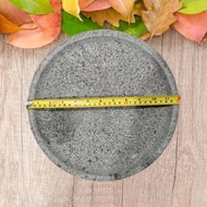 Lesung gesek /Cobek batu Murah asli batu lava gunung berapi