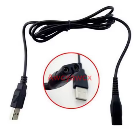 DC 4.3V 70mA 0.07A Adapter A00390 A00380 Electric Shaver 5V USB Cable Power Charger for PHILIPS Nore