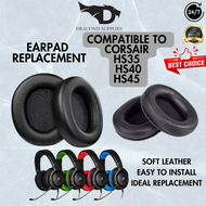 🔥𝗥𝗘𝗔𝗗𝗬 𝗦𝗧𝗢𝗖𝗞🔥Replacement Comfortable Earpads Cushion for Corsair HS35 HS40 HS45 Headset Protein Leat