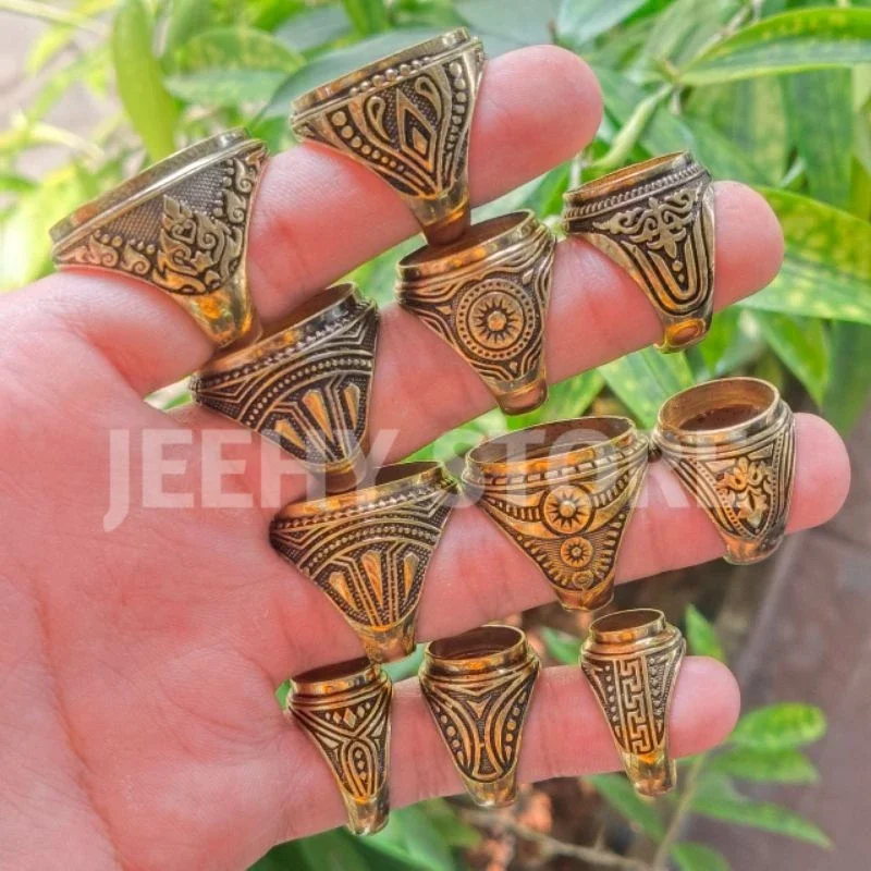ECERAN RING KUNINGAN SARI UKIR