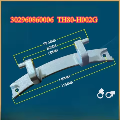302960860006 for Little Swan Dryer Door Hinge Accessory TH80-H002G Clothes Dryer Parts MH80-GFL03W