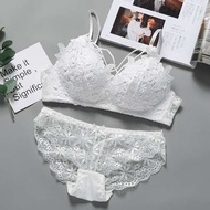 Set seluar dalam kanak-kanak perempuan, coli wanita, gaya nipis, tanpa cincin keluli, coli kecil, re