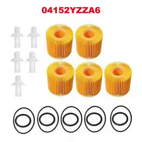 5Pcs Car Engine Oil Filters for Toyota C-HR 2018 2019 2.0L Pontiac Vibe 2009-2010 Corolla Prius 1.8L