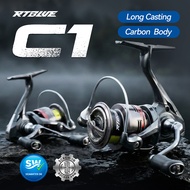 BEARKING RTBLUE C1 REEL 5.2:1 1000-4000 model Fishing Reel Spinning Reel 5+1BB Max 10KG Universal wa