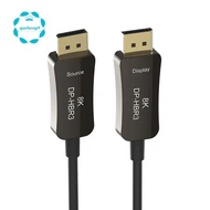 DP 1.4 Fiber Optic Cable 8K Displayport Cable 4K@144Hz Optical Fiber Flexible DP Cable