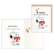 【缺貨中】日本進口 正版 hallmark 史努比 Snoopy 立體 多用途 多目的 生日卡 卡片 11600