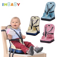 hot sale IMBABY Baby Dining Chair Bag Baby Portable Seat Fabric Infant Travel Foldable Safety Belt F