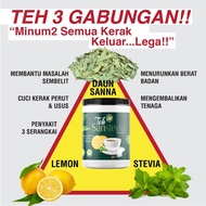 Teh SanStevia Daun Sanna + Lemon By Ali Zahraa  Teh Sanna  Teh Detox  Senna Tea