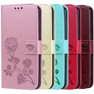 Leather Flip Wallet Case Huawei Nova P20 P30 P40 7i 3E 4E Pro Lite Simple Stand Cover