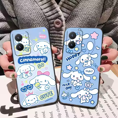 Cinnamoroll Kokoniiruyo Phone Case For VIVO Y100 Y93 Y78 Y77 Y76 Y72 Y50 Y51 Y36 Y35 Y28 Y27 Y22S Y2