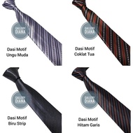 Nick Tie Polyester Satin Men Women's Tie Navy Men's Tie