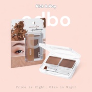 Odbo Eye Brow powder Eyebrow Makeup Palette With Duo palatte (OD732)