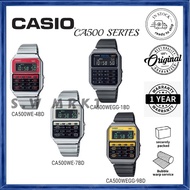Casio CA-500WE-4BD/7BD/CA-500WEGG-1BD/9BD Vintage Watch