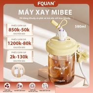 Plastic water cup Mixing cup with straw Suitable for drinking milk tea Wide mouth Fquan 580ml Piece 