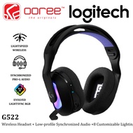LOGITECH G522 LIGHTSPEED WIRELESS GAMING HEADSET WITH LIGHTSYNC RGB / SYNCHRONIZED PRO-G AUDIO (981-