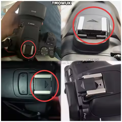 For Canon EOS 1200D 1500D 2000D SL3 T7 T7i T6s T6 Hot Shoe Cover Camera Accessor Rebel