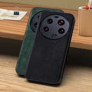 Case for Xiaomi 13 Ultra 5G coque wood pattern leather cover for xiaomi 13 ultra case capa