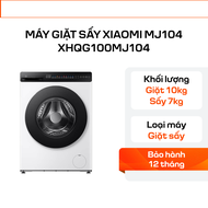 Máy Giặt Sấy Xiaomi Mijia MJ104 Giặt 10kg sấy 7kg – 26 chương trình giặt sấy tự giũ quần áo