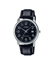 casio นาฬิกาผู้ชาย สายหนัง MTP-V002 รุ่น MTP-V002L คาสิโอ้ MTPV002 ตัวล็อกแบบสายสอด (watchestbkk คาส