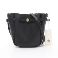 【二手】Tory Burch ROMY 小號斜背包 171002001 黑色皮革小姐單肩包（全新）