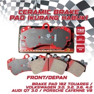 (DB1676) FRONT BRAKE PAD CERAMIC HIGH TEMPERATURE  BREMBO 18z & 17z 6 pot caliper