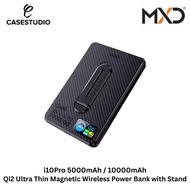 MXD i10Pro 5000mAh / 10000mAh Qi2 Ultra Thin Magnetic Wireless Power Bank with Stand