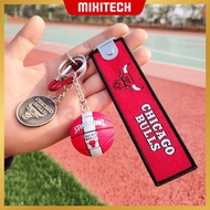 Mixi Tech - NBA logo Basketball keychain - 3 in 1 logo basketball keychain