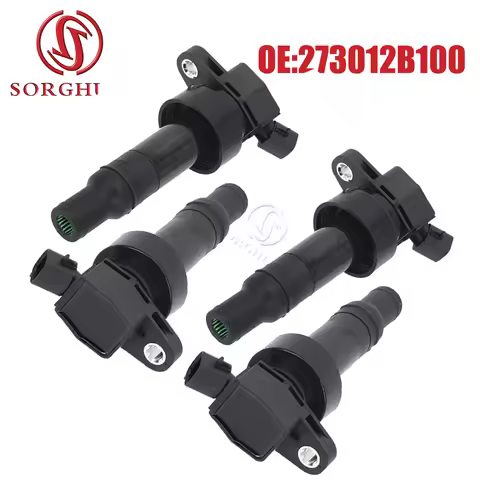SORGHUM 1/4pc Ignition Coil UF636 for Hyundai Accent Veloster i20 i30 Kia Rio Soul Rio5 1.6L L4 2012