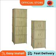 P2U BOCO   Almari Serbaguna / Multipurpose Cabinet / Almari Berpintu /  Doors Cabinet  / Almari Buku  /  Almari Baju